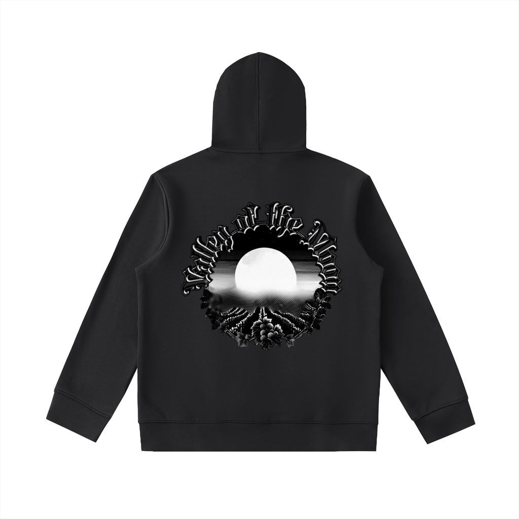 Essential Heavyweight High Neck  Zip-Up Hoodie