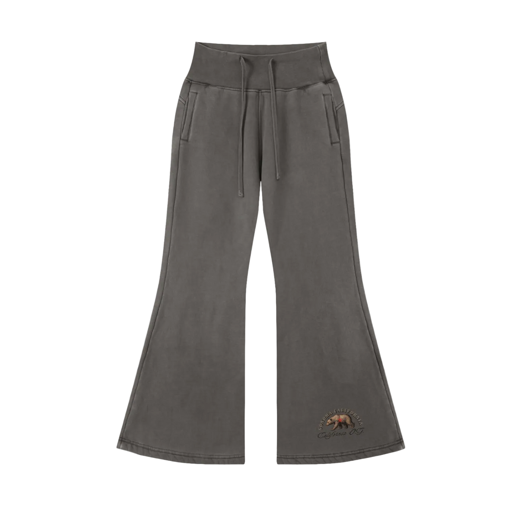 California O.G. Vintage Washed Flared Fleece Pants