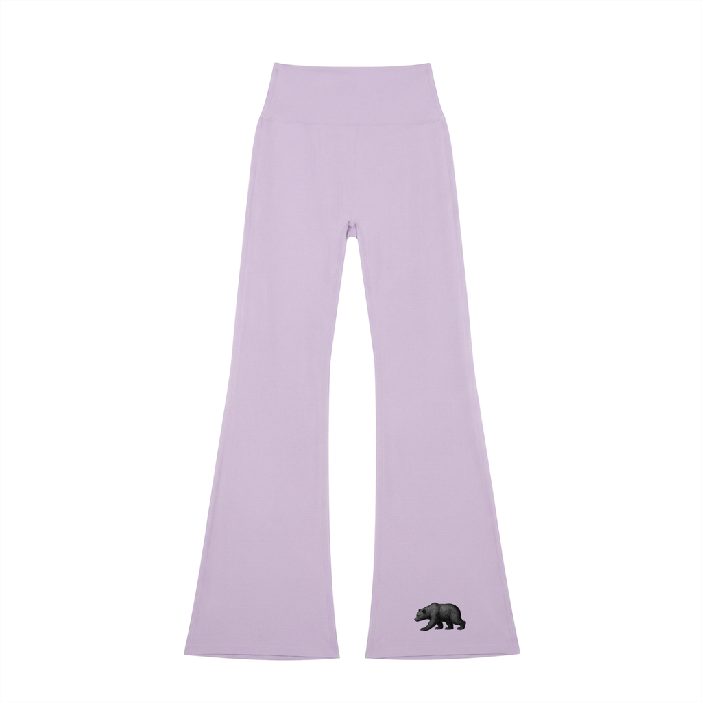 California O.G. Bear Women's High-Waisted Flare Leggings
