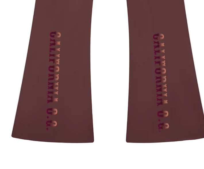 Vintage Outlaw Women’s High Rise Flared Leggings
