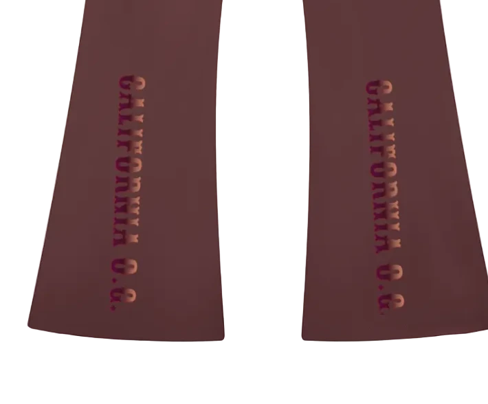 Vintage Outlaw Women’s High Rise Flared Leggings