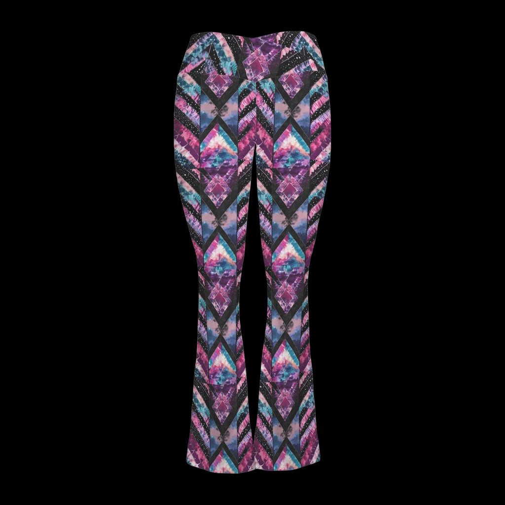 Guatemalan Print Flare Leggings
