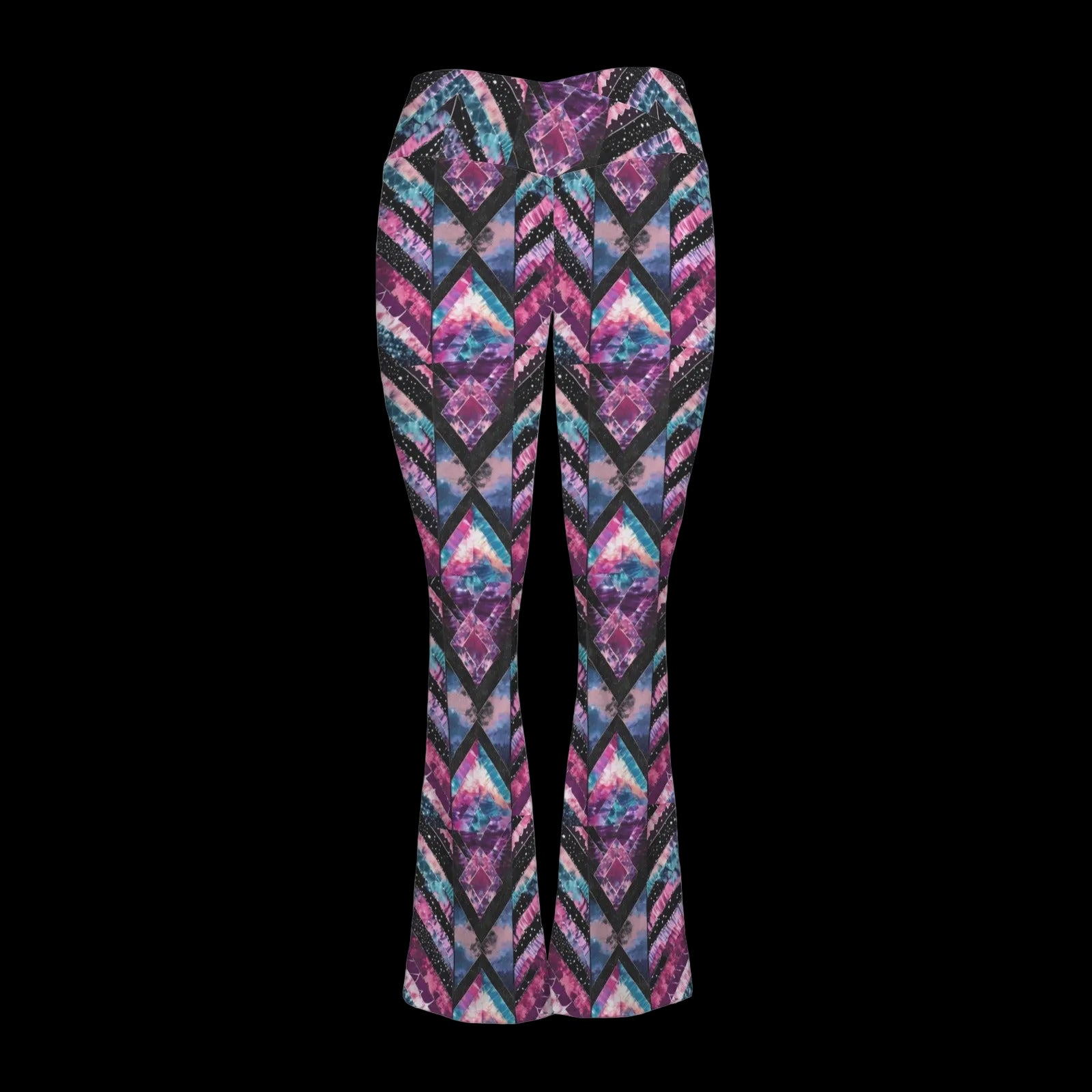 Guatemalan Print Flare Leggings
