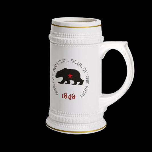 SONOMA CALIFORNIA  Beer Stein Mug