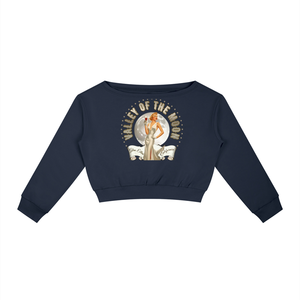 Women's Off-Shoulder Sweatshirt