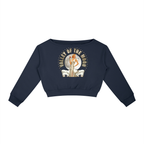 Women's Off-Shoulder Sweatshirt