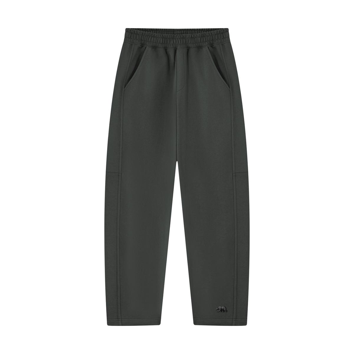 Unisex Tapered Straight Hem Sweatpants