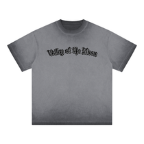 Valley of the Moon Gothic Reverse Dyed Men's Cotton T-Shirt