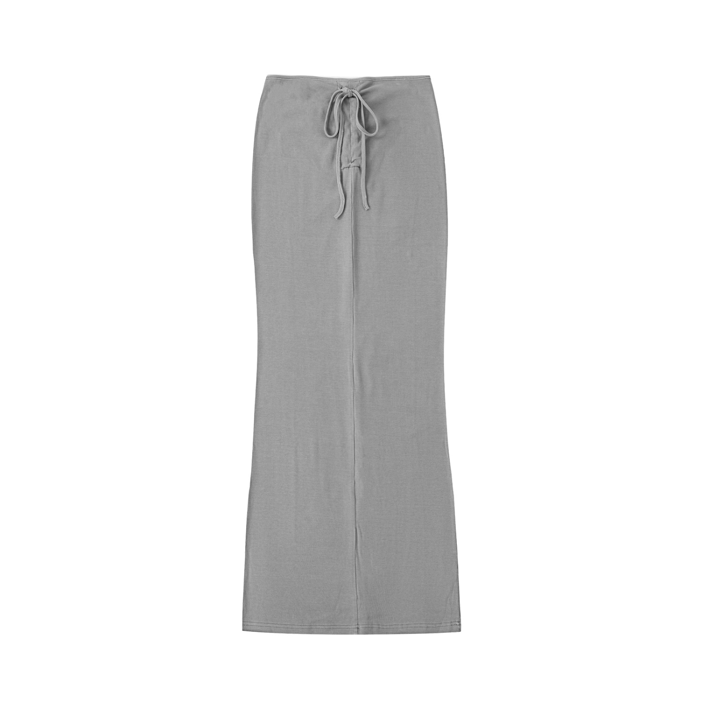 Drawstring Maxi Skirt