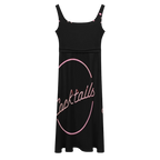 COCKTAILS Tie Waist Sleeveless Dress