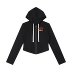 Sonoma Classic Pinup Women's Cropped Full Zip Hoodie