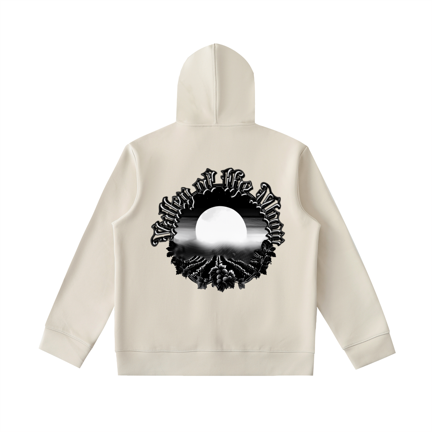 Essential Heavyweight High Neck  Zip-Up Hoodie