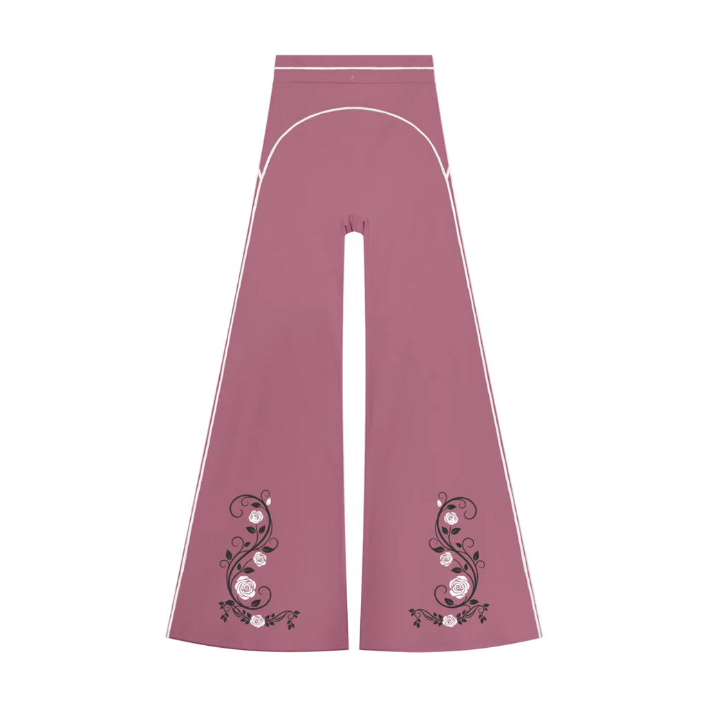 Rose Women’s High Rise Flared Yoga Pants