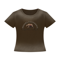 California O.G.  Bear Women’s Sunfade Washed T-Shirt