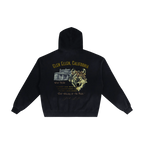 Jack London Wolf Sunfade Zip Hoodie