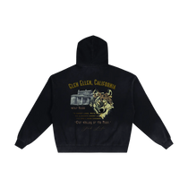 Jack London Wolf Sunfade Zip Hoodie
