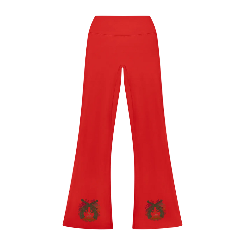 Vintage Outlaw Women’s High Rise Flared Leggings