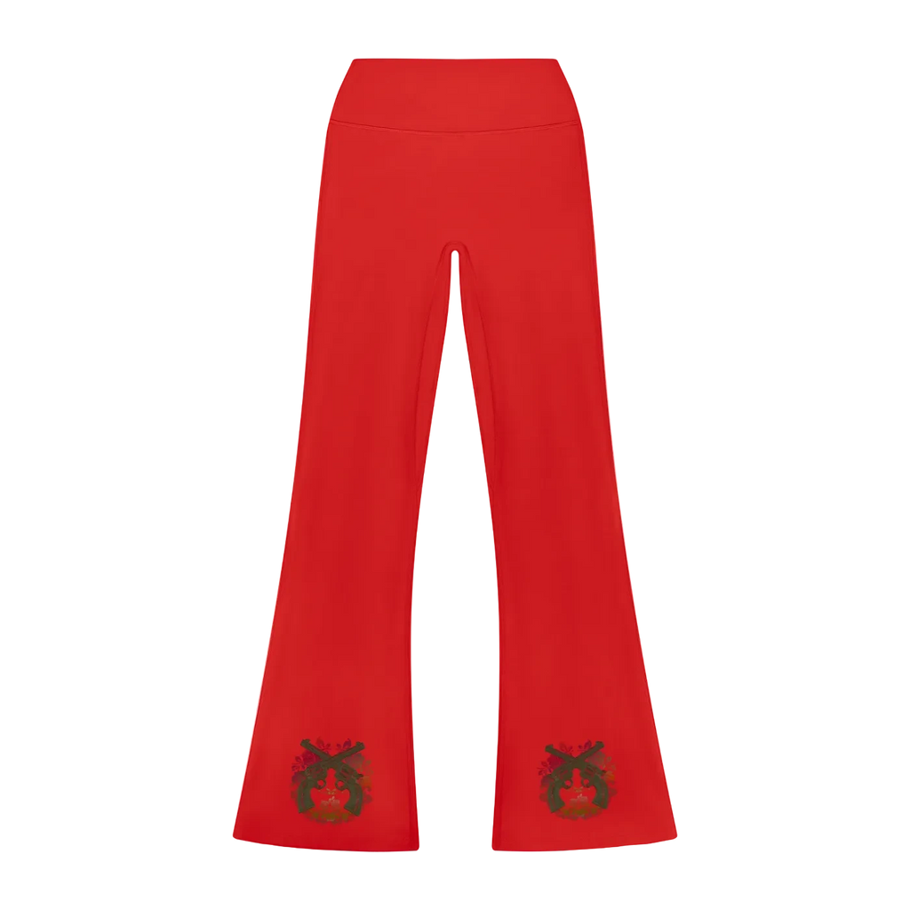 Vintage Outlaw Women’s High Rise Flared Leggings