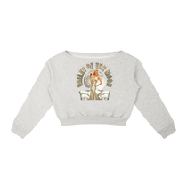 Valley of the Moon Women's Off-Shoulder Sweatshirt