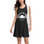 MISTY MOON EDITS PRINT (2) Racerback Tank Dress (Front Print)