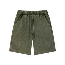 Mineral Wash Waffle Knit Shorts