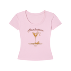 Vintage Manhattan Cocktail Women's Slim-Fit T-Shirt
