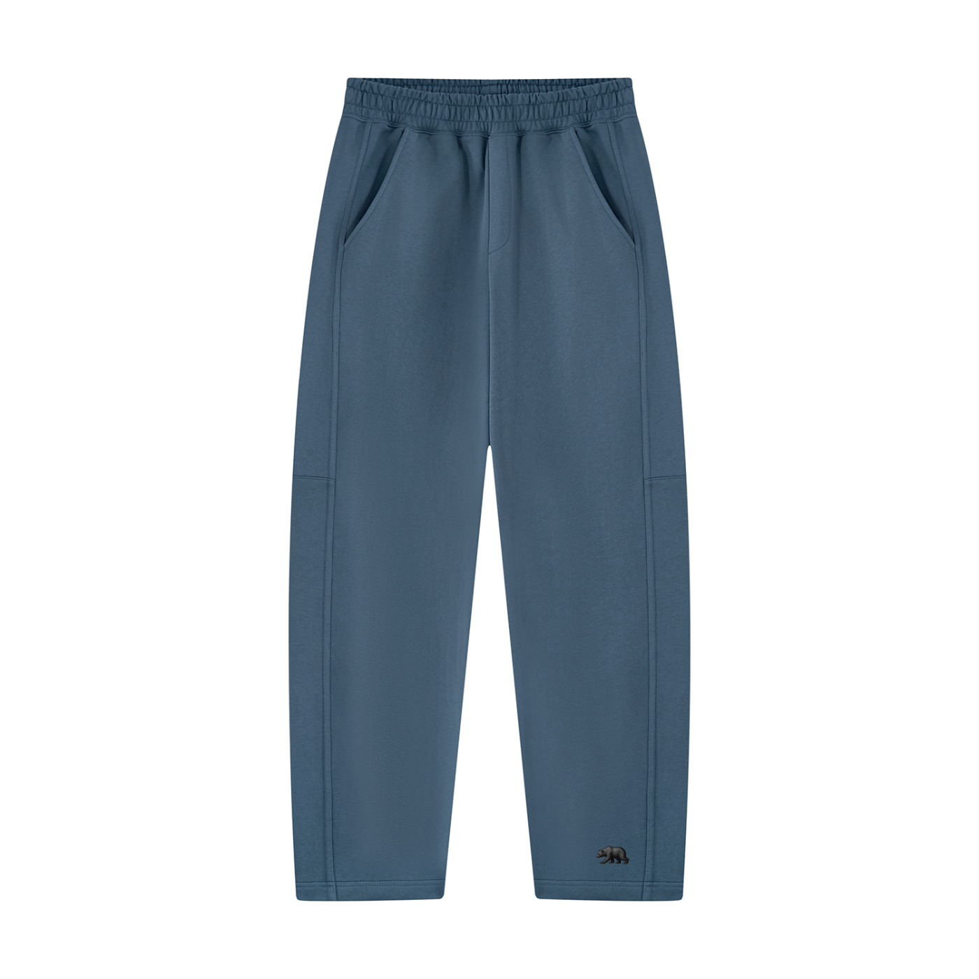 Unisex Tapered Straight Hem Sweatpants