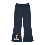 Valley of the Moon Glam Slim-Fit Flared Sweatpants