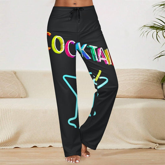 COCKTAIL YOGA Women's  Drawstring Yoga Pants