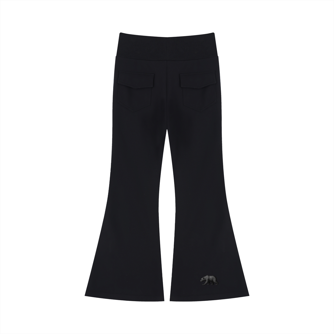 Women's Drawstring Flared Leg Pants