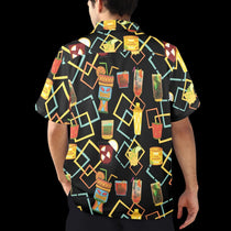 Tiki Cocktails Men's Hawaiian Shirt