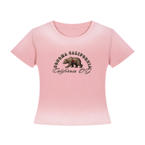 California O.G.  Bear Women’s Sunfade Washed T-Shirt