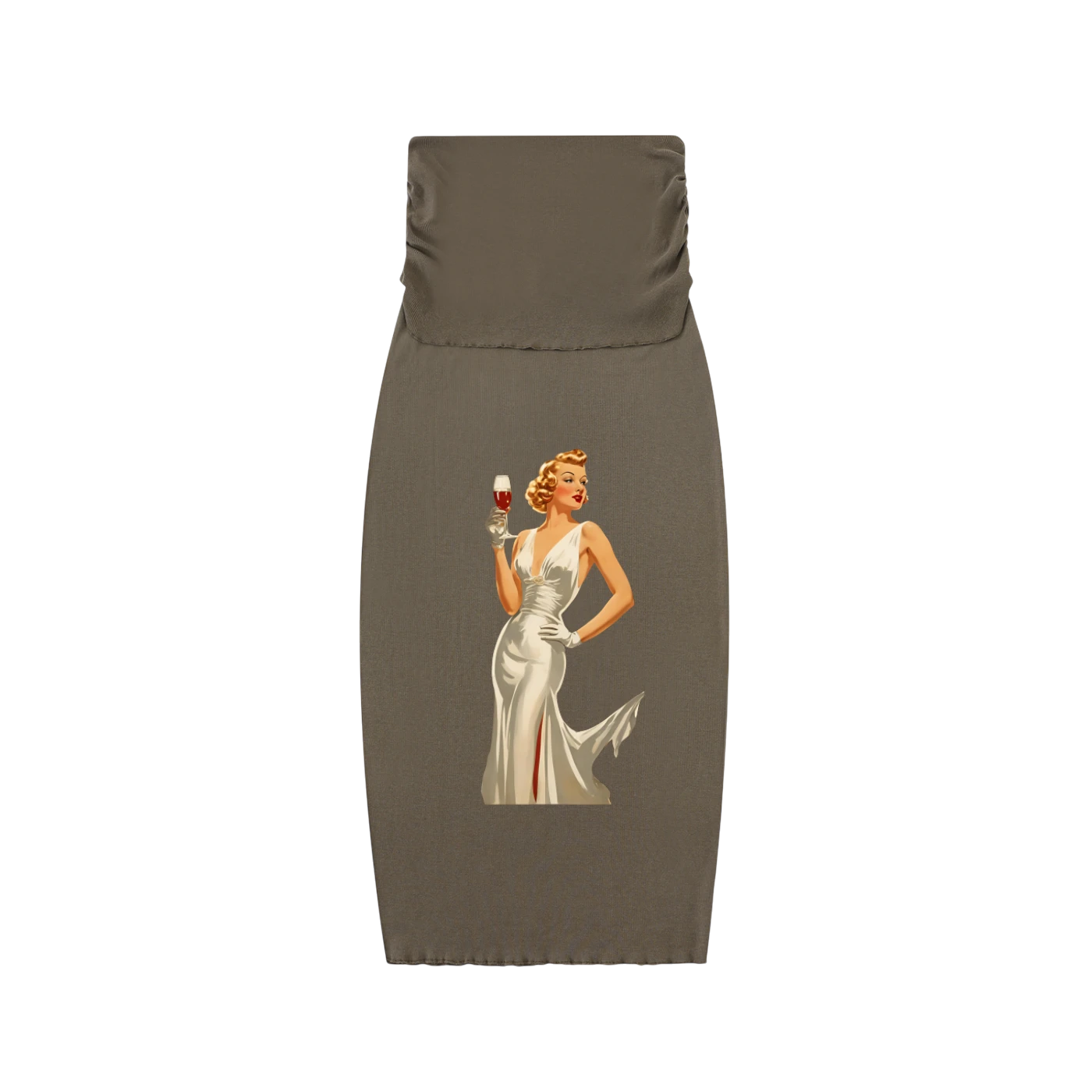 Valley of the Moon Glam Dyed Washed Maxi Skirt Main image