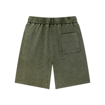 Mineral Wash Waffle Knit Shorts