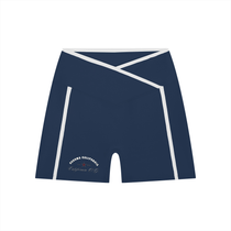 Women’s High Rise Color Block Yoga Shorts