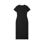 California O.G. V-Neck Short Sleeve  Dress