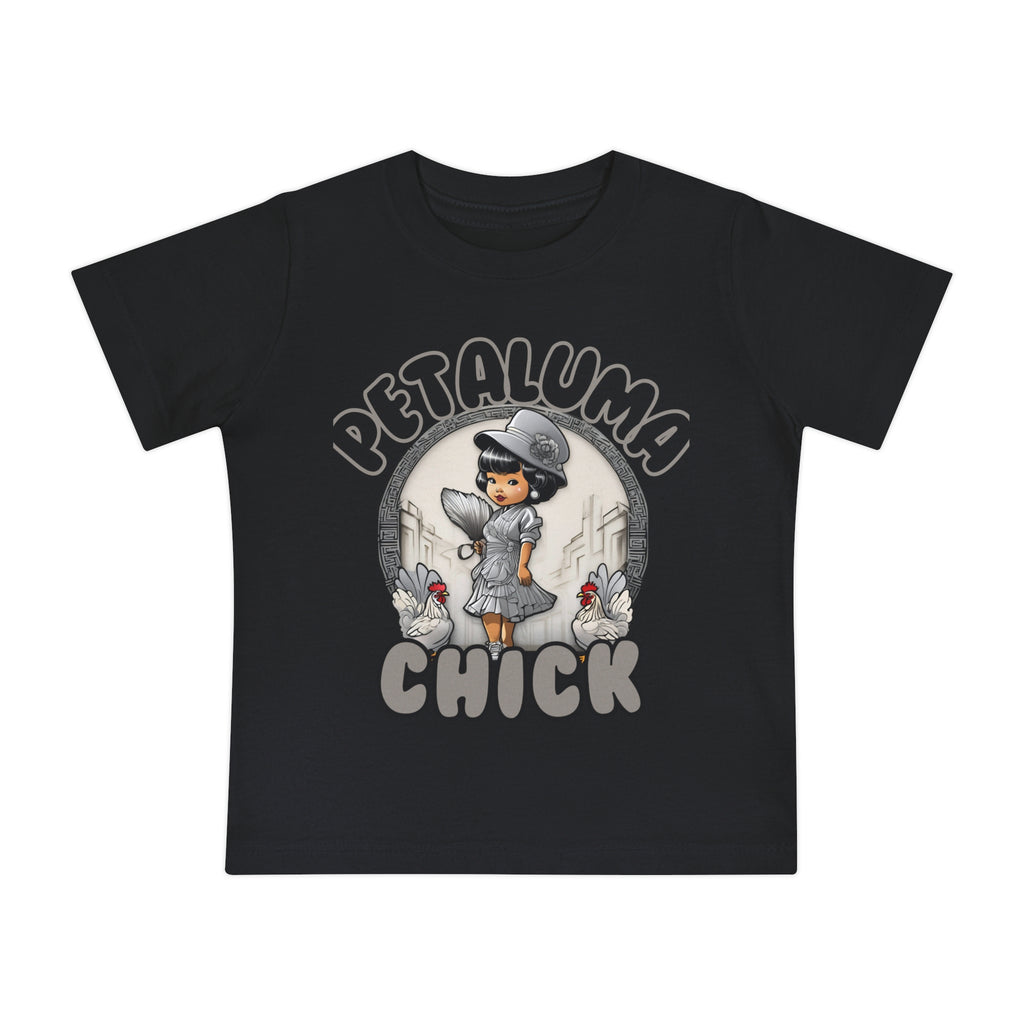 Petaluma Chick Baby/Toddler Short Sleeve T-Shirt