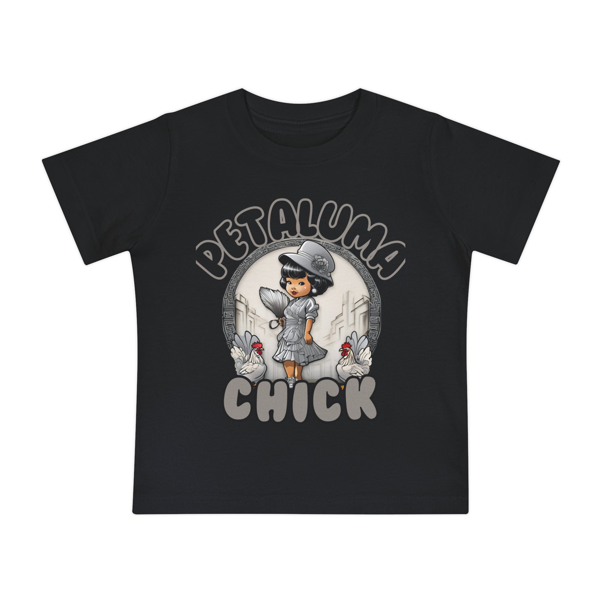 Petaluma Chick Baby/Toddler Short Sleeve T-Shirt