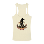 Vintage Outlaw Ribbed Women's Racerback Tank Top