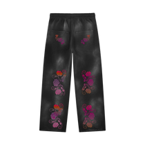 Unisex Sunfade Wide Leg Fleece Sweatpants