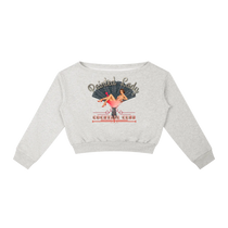 Vintage Cocktail Club Women's Off-Shoulder Sweatshirt