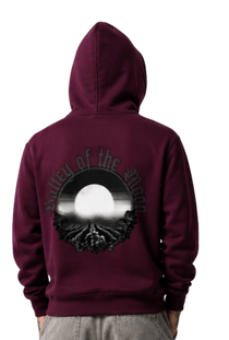 Valley of the Moon Gothic Heavyweight High Neck  Zip-Up Hoodie