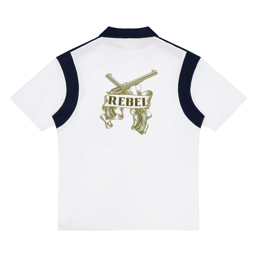 Quarter Zip Polo Shirt