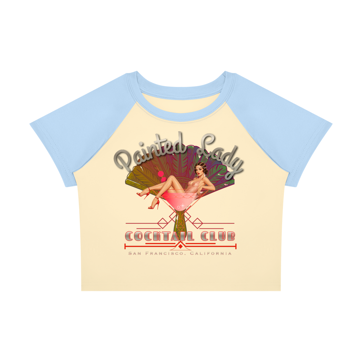 Women’s Raglan Color Block Baby T-Shirt