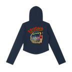 Sonoma Classic Pinup Women's Cropped Full Zip Hoodie
