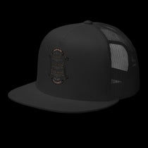 JACK LONDON SALOON Embroidered Emblem Trucker Cap - Trucker Hats from Sonoma Rebel
