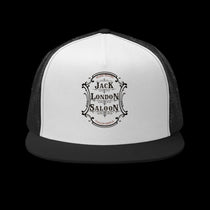 JACK LONDON SALOON Embroidered Emblem Trucker Cap - Trucker Hats from Sonoma Rebel