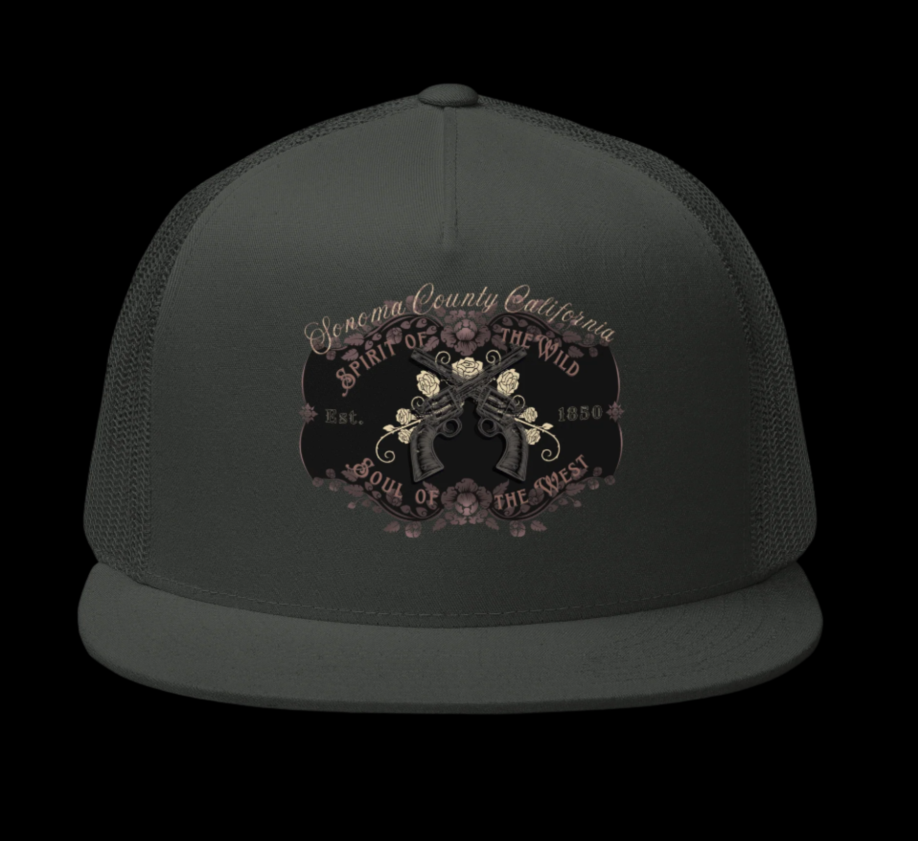 SONOMA OUTLAW Trucker Cap Mauve/Cream - Trucker Hats from Sonoma Rebel Main image