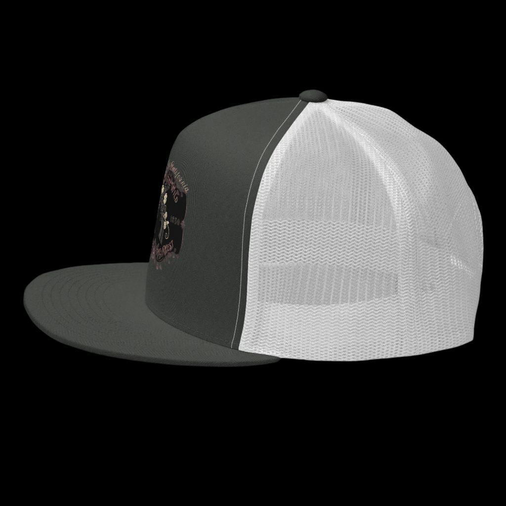 SONOMA OUTLAW Trucker Cap Mauve/Cream - Trucker Hats from Sonoma Rebel