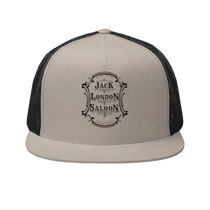 JACK LONDON SALOON Embroidered Emblem Trucker Cap - Trucker Hats from Sonoma Rebel